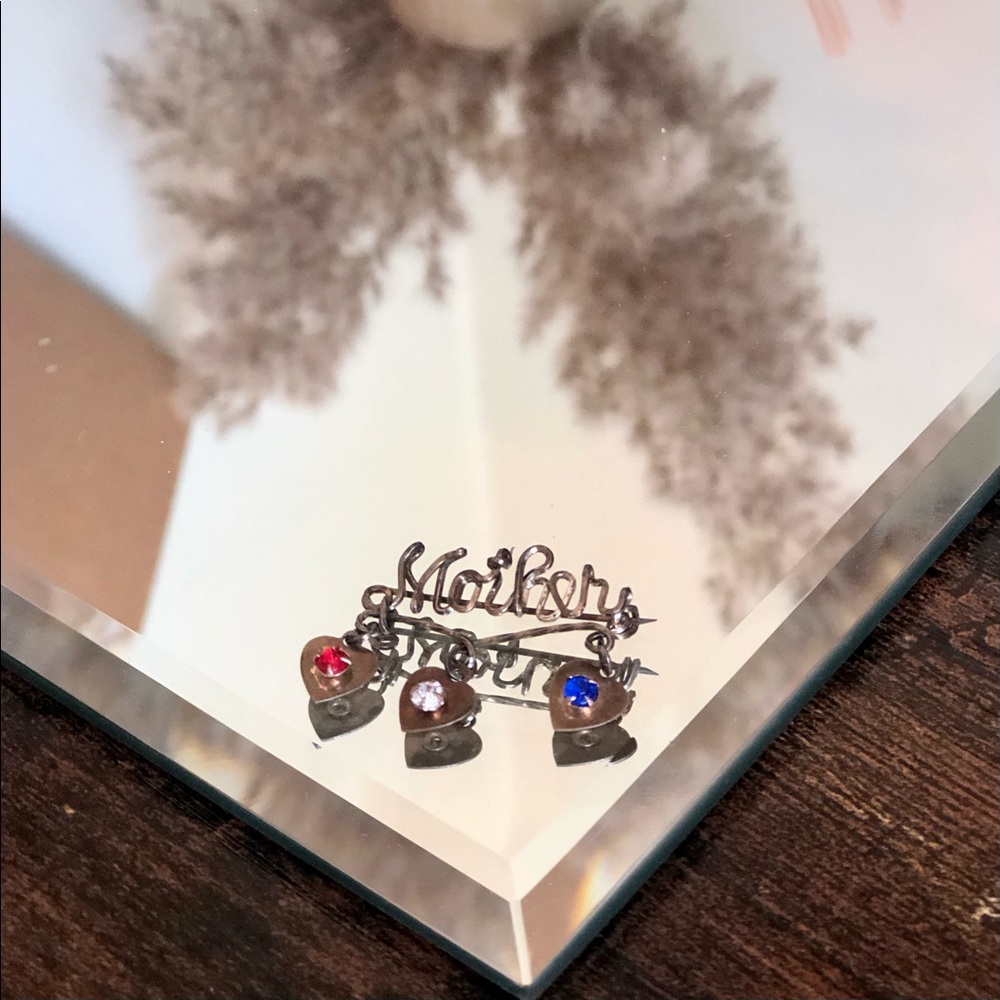 Vintage Mother Brooch